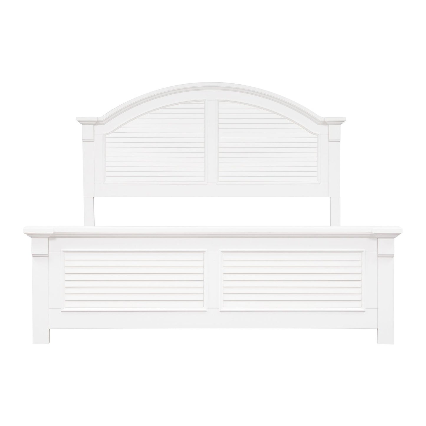 King Panel Bed, Dresser & Mirror, Night Stand