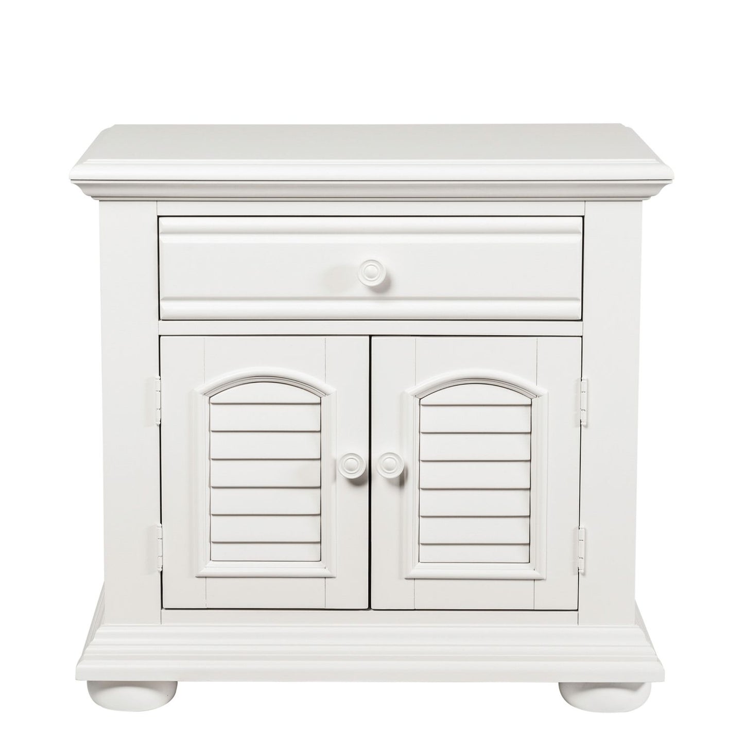 King Panel Bed, Dresser & Mirror, Night Stand