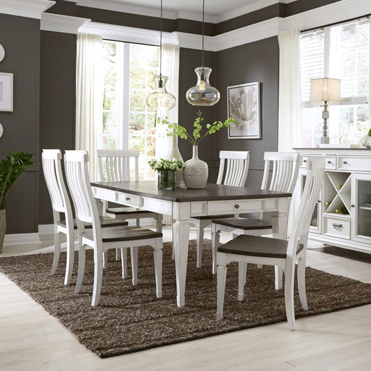 7 Piece Rectangular Table Set