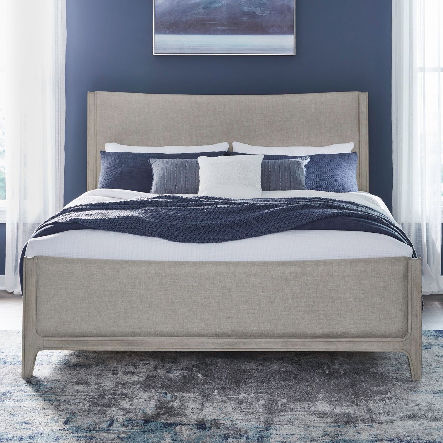 King California Uph Bed