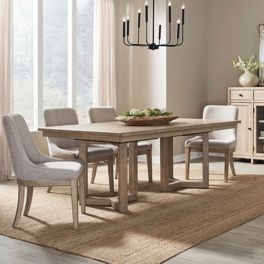 Opt 5 Piece Double Pedestal Table Set