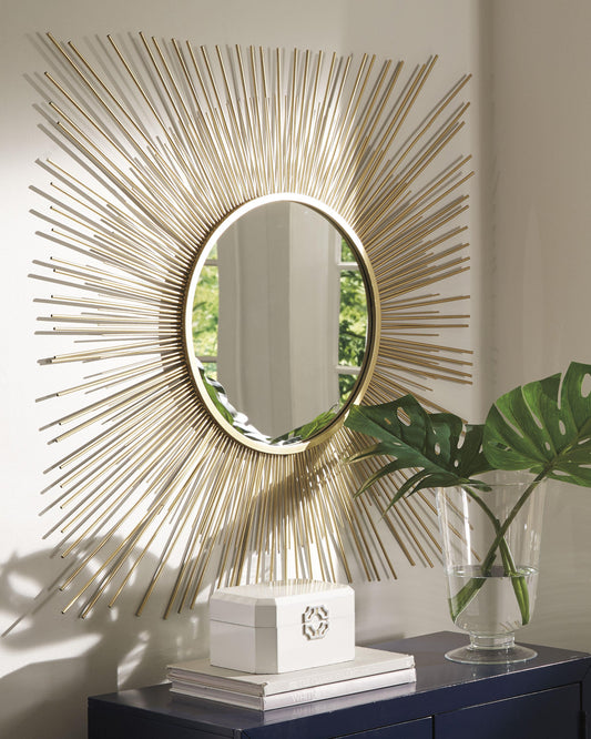 Signature Design by Ashley Elspeth Accent Mirror - Vaughn Outlet Kankakee IL