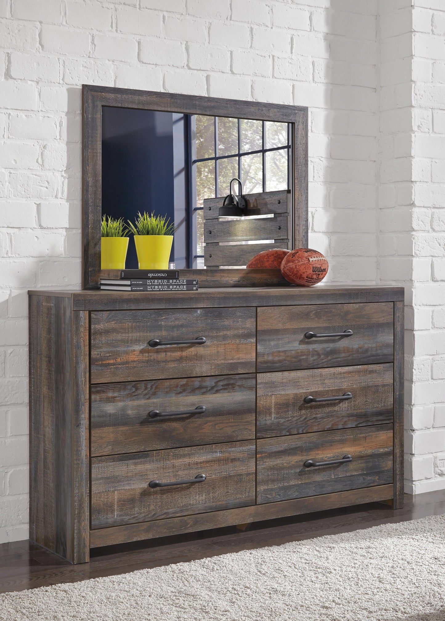 Drystan Six Drawer Dresser