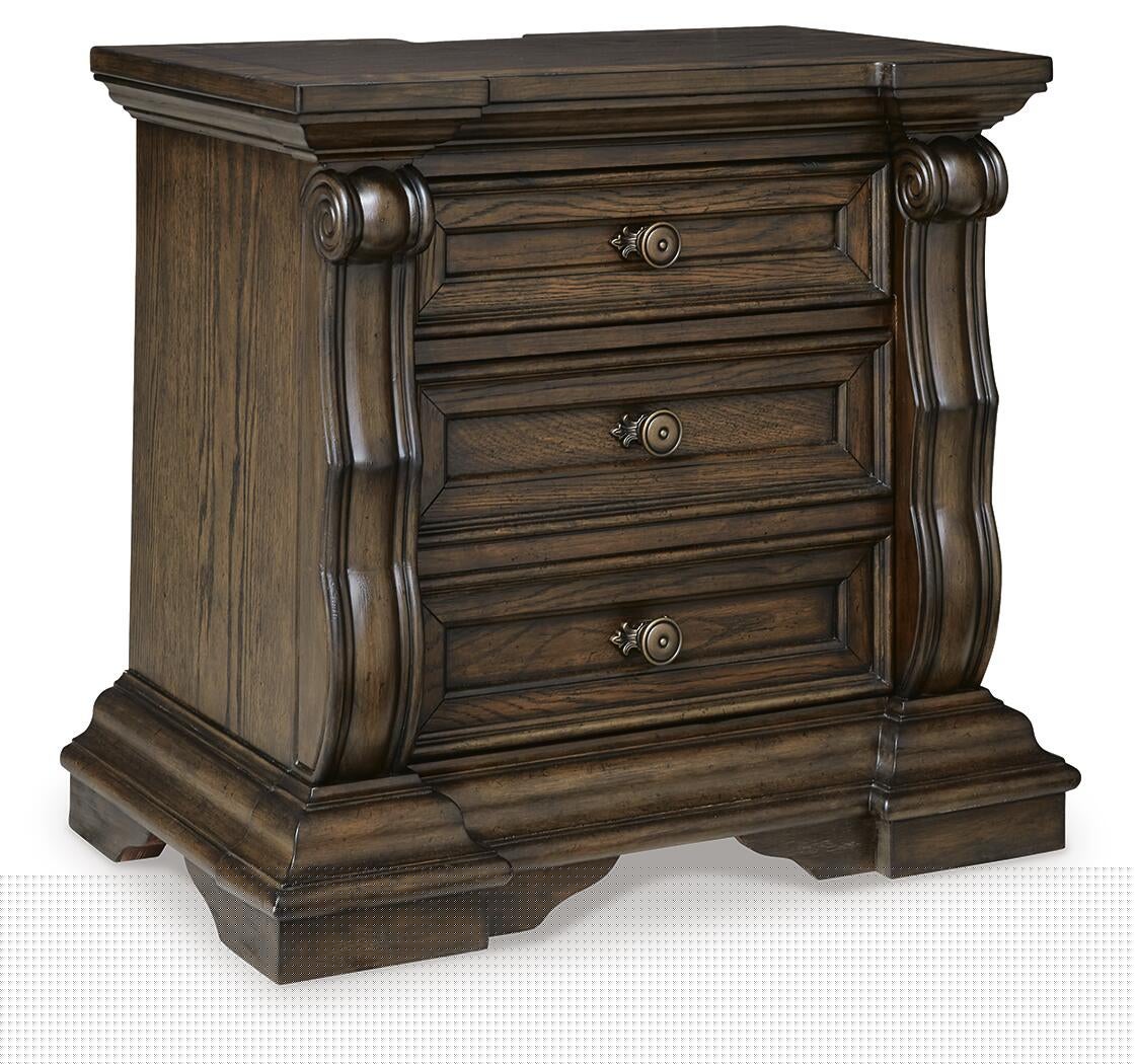 Maylee Three Drawer Night Stand