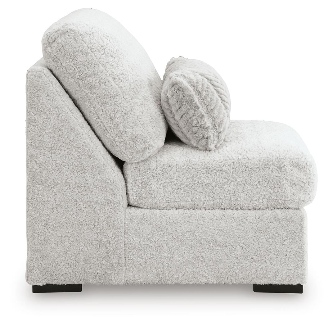 Cuddle Plush 5-Piece Sectional with Chaise