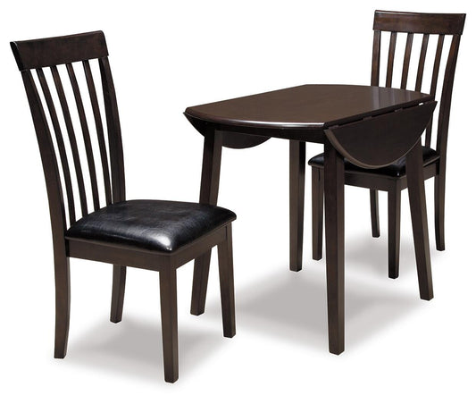 Signature Design by Ashley Hammis Dining Table and 2 Chairs - Vaughn Outlet Kankakee IL