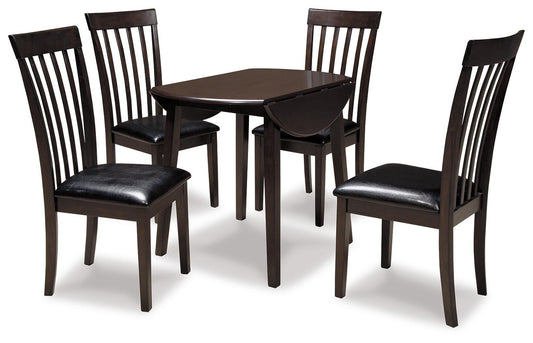 Signature Design by Ashley Hammis Dining Table and 4 Chairs - Vaughn Outlet Kankakee IL