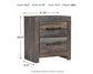 Drystan Queen Panel Bed with 2 Storage Drawers with Mirrored Dresser, Chest and Nightstand