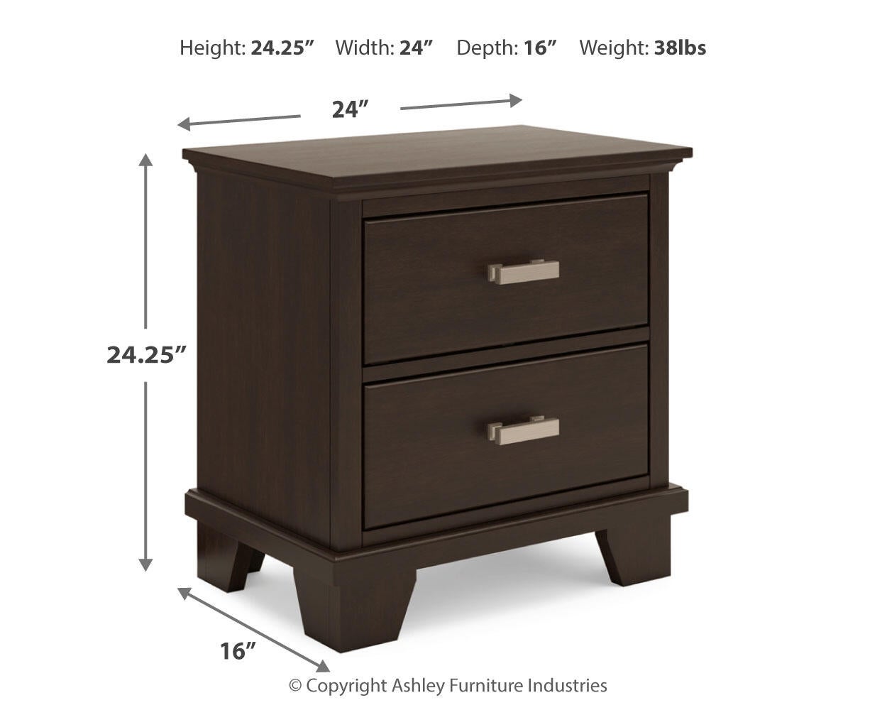 Covetown California King Panel Bed, Dresser, Mirror, Chest and Nightstand