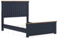 Landocken Full Panel Bed, Dresser and Mirror