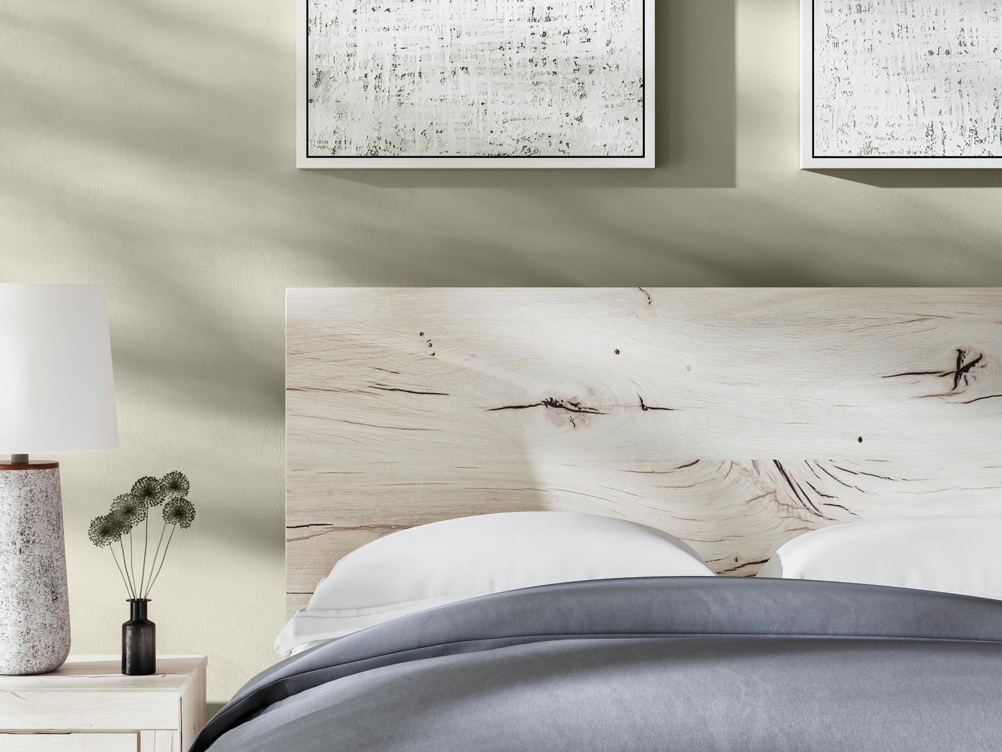 Lawroy Queen Panel Bed, Dresser, Mirror, Chest and Nightstand