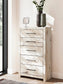 Lawroy Queen Panel Bed, Dresser, Mirror, Chest and Nightstand
