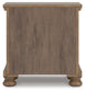 Vandenmore Queen Panel Bed with Mirrored Dresser, Chest and Nightstand