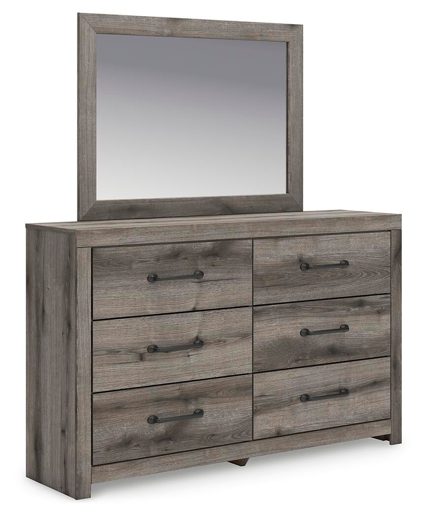Urbanoore Full Panel Bed, Dresser and Mirror