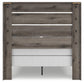 Graystorm Full Panel Bed, Dresser and Mirror