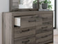 Urbanoore Full Panel Bed, Dresser and Mirror