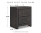 Delmorta Twin Panel Bed with Storage, Dresser, Mirror, Chest and Nightstand