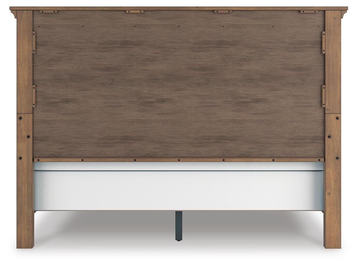 Feddinger King Panel Bed with Mirrored Dresser