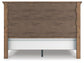 Feddinger King Panel Bed with Mirrored Dresser