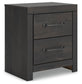 Delmorta Full Panel Storage Bed, Dresser, Mirror, Chest and Nightstand