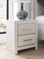 Birmonton Queen Upholstered Panel Bed, Dresser, Mirror and Nightstand