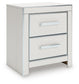 Birmonton Queen Upholstered Panel Platform Storage Bed, Dresser, Mirror, Chest and Nightstand