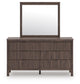 Cadmori King Panel Bed, Dresser, Mirror and Nightstand