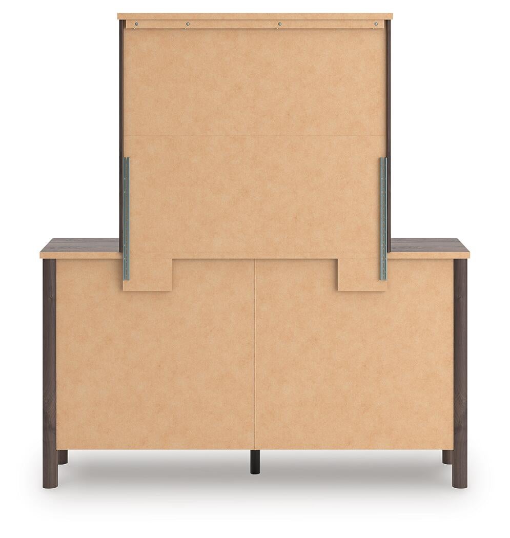 Cadmori King Panel Bed, Dresser, Mirror and Nightstand