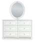 Maylilly Twin Upholstered Panel Storage Bed, Dresser, Mirror and Nightstand