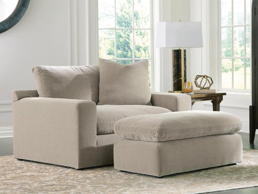 Maxton Heights Oversized Chair and Ottoman – view 2