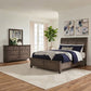 Queen Storage Bed, Dresser & Mirror