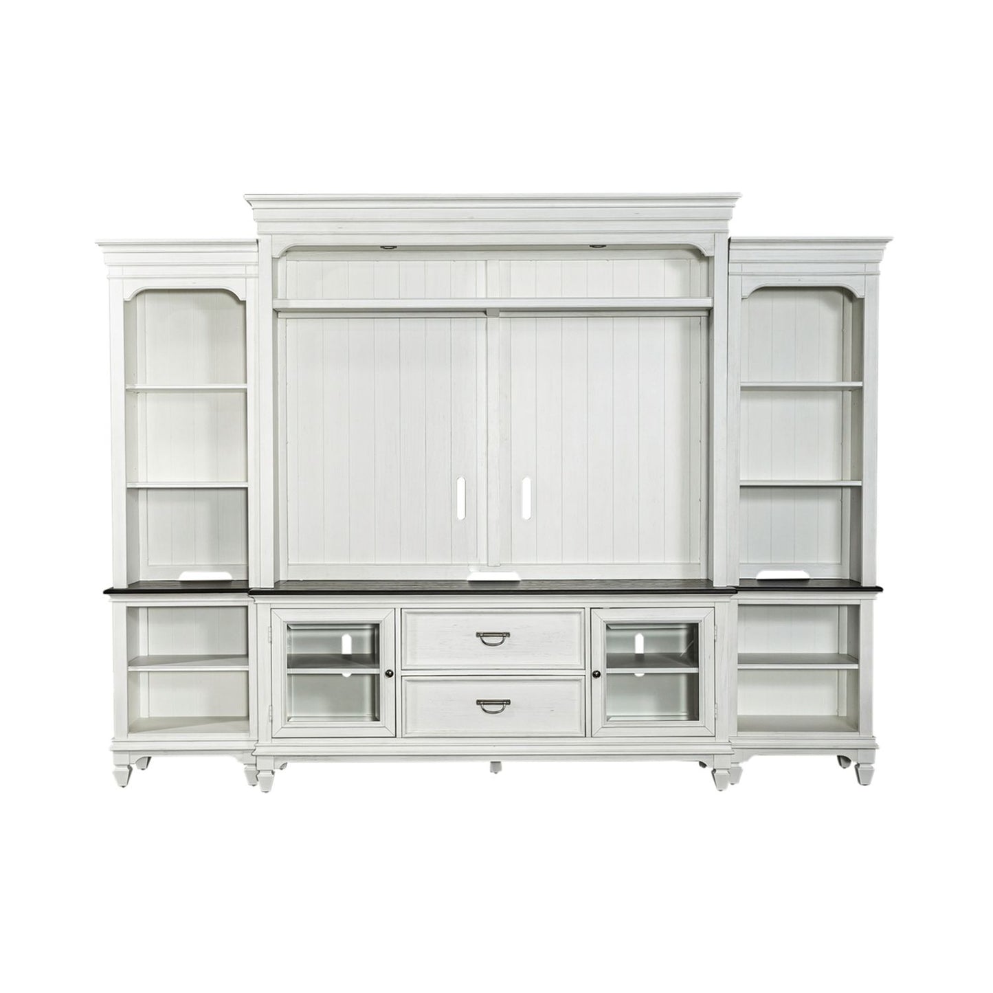 Entertainment Center with Piers