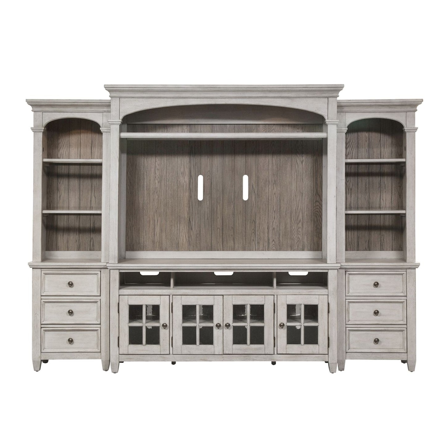 Entertainment Center with Piers