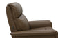 Haven Riverstone Leather Power Swivel Recliner with Power Headrest, Lumbar, Heat, Massage & Ventilation