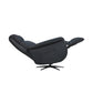 Haven Harbor Leather Power Swivel Recliner with Power Headrest, Lumbar, Heat, Massage & Ventilation