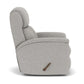 Luna Fabric Swivel Gliding Recliner