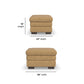 Rudy Fabric Ottoman