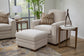 Rudy Fabric Ottoman
