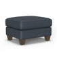 Dempsey Leather Ottoman