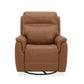 Sawyer Harvest Leather Swivel Glider with Power Headrest, Lumbar, Heat & Massage