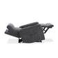 Luma Shadow Fabric Power Lift Recliner with Power Headrest, Lumbar, Heat & Massage