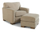 Bryant Leather Ottoman