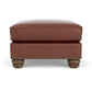 Bexley Leather Ottoman