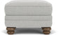 Bay Bridge Fabric Ottoman