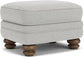 Bay Bridge Fabric Ottoman