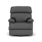 Geneva Leather Swivel Gliding Recliner