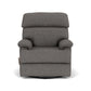 Geneva Fabric Swivel Gliding Recliner