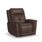 Ranger Rustic Brown Leather Power Recliner with Power Headrest, Lumbar, Heat & Massage