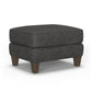 Finley Leather Ottoman
