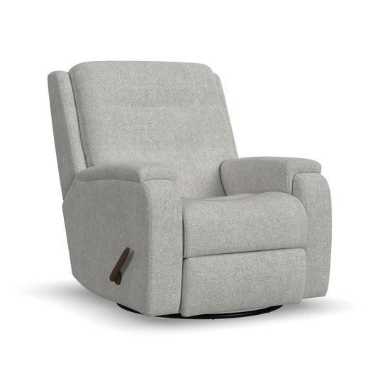 Arlo Fabric Swivel Gliding Recliner